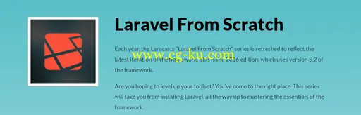 Laracasts – Laravel From Scratch with Jeffrey Way (2016)的图片1