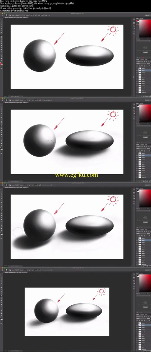 Photoshop for Industrial Designers: Sketching Round Objects & Wrap Texturing的图片2