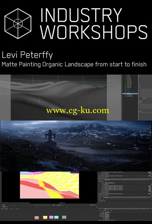 Matte Painting Landscape from start to finish by Levi Peterffy的图片1