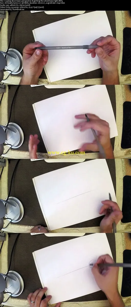 Learn how to correctly sketch a car with pen & paper的图片2
