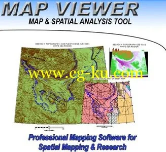 Golden Software MapViewer 8.4.406的图片1