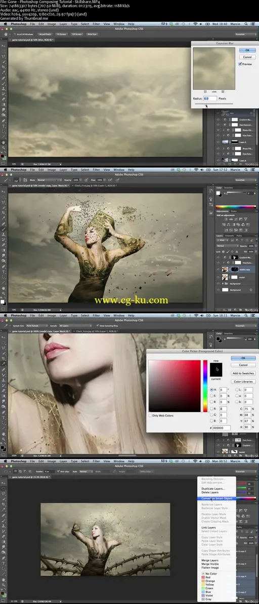 Gone – Photoshop Composing Tutorial的图片2