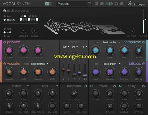 iZotope VocalSynth v1.00 WiN的图片1