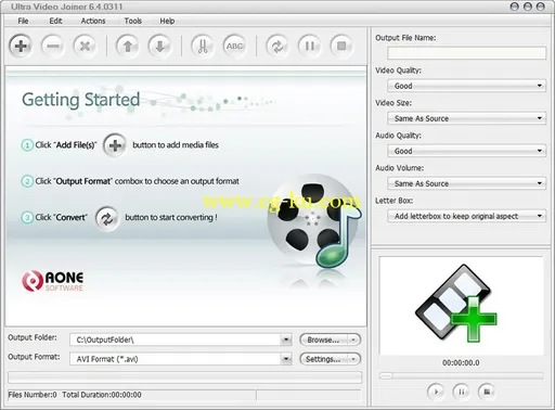 Aone Ultra Video Joiner 6.5.0401的图片1