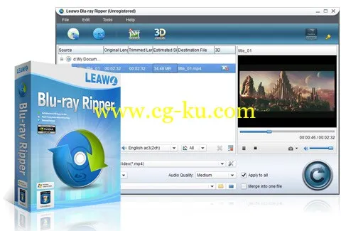 Leawo Blu-ray Ripper 4.5.0 DC 10.06.2014的图片1