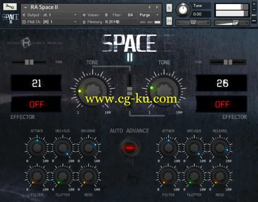 Rigid Audio Space II KONTAKT的图片1
