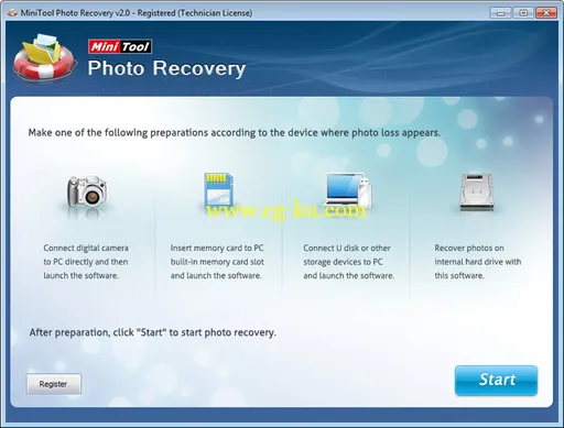 MiniTool Photo Recovery 2.0.0.1 Personal / Commercial / Enterprise / Technician的图片1