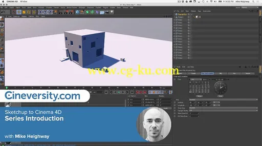 Cineversity – Sketchup to Cinema 4D的图片1