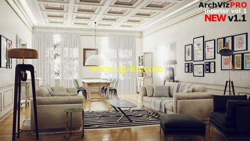 Unity 5 – ArchVizPRO Interior Vol.1的图片1