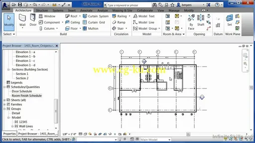 Infinite Skills – Learning Autodesk Revit Architecture 2014 Training Video的图片4