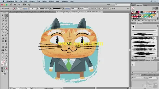 Lynda – Drawing Vector Graphics: Painting with Vectors (2016)的图片3