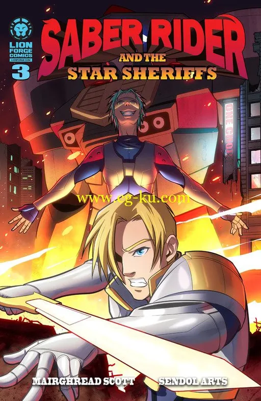 Saber Rider and the Star Sheriffs #1-3 [2016]的图片1