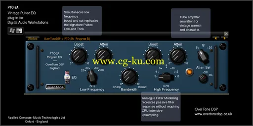 OverTone DSP PTC-2A v2.4.2 Win/Mac的图片1