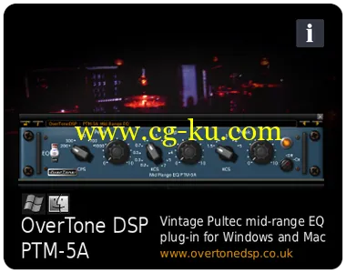 OverTone DSP PTM-5A v2.0.0 Win/Mac的图片1