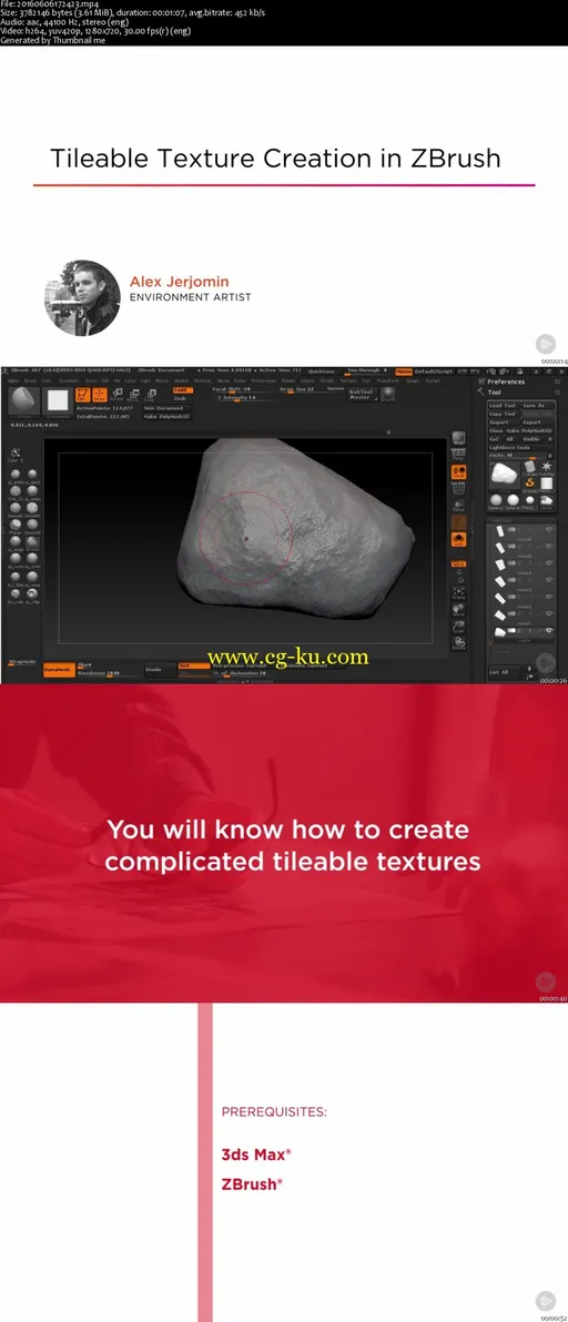 Tileable Texture Creation in ZBrush的图片1