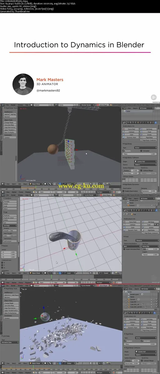 Introduction to Dynamics in Blender的图片1