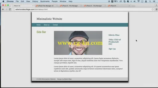 HTML and CSS for Beginners – Build a Website & Launch ONLINE (2016)的图片1