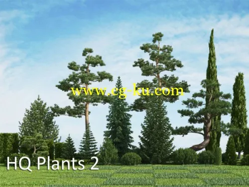 vrayc4d – HQ Plants vol.2 for Cinema4D的图片1