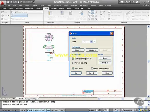 Autodesk AutoCAD Mechanical 2010: Basic Concepts Tutorials (2010)的图片3