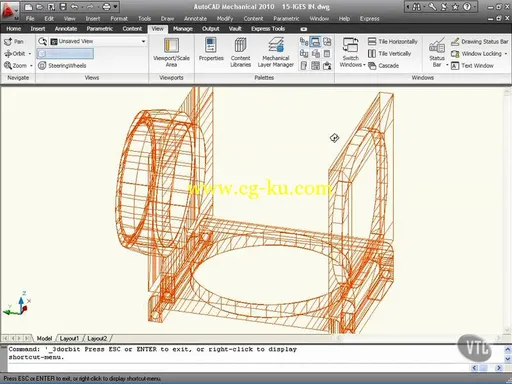 Autodesk AutoCAD Mechanical 2010: Basic Concepts Tutorials (2010)的图片4