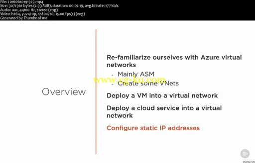 Implementing Virtual Networks for Azure Infrastructure (70-533)的图片1