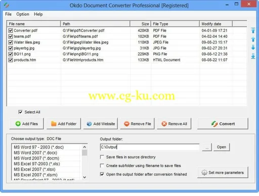 Okdo Document Converter Professional 5.6的图片1