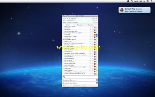 World Radio 2.1 MacOsX的图片1