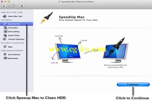 Stellar Speedup Mac Platinum Edition 1.0.0.1的图片1