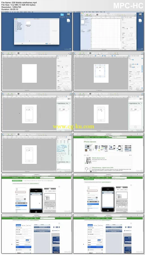 Lynda – UX Design Tools: OmniGraffle 6的图片2