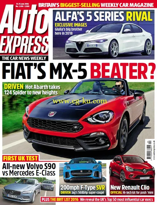 Auto Express – 15 June 2016-P2P的图片1