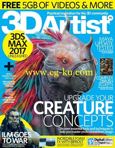 3D Artist – Issue No. 95, 2016-P2P的图片1