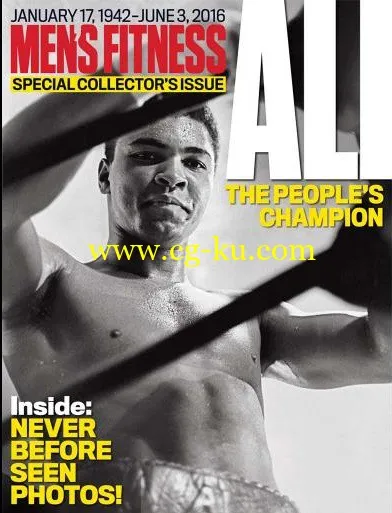 Men’s Fitness USA – Ali The People’s Champion-P2P的图片1