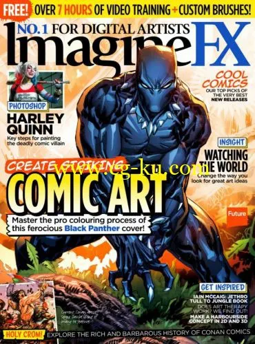 ImagineFX – August 2016-P2P的图片1