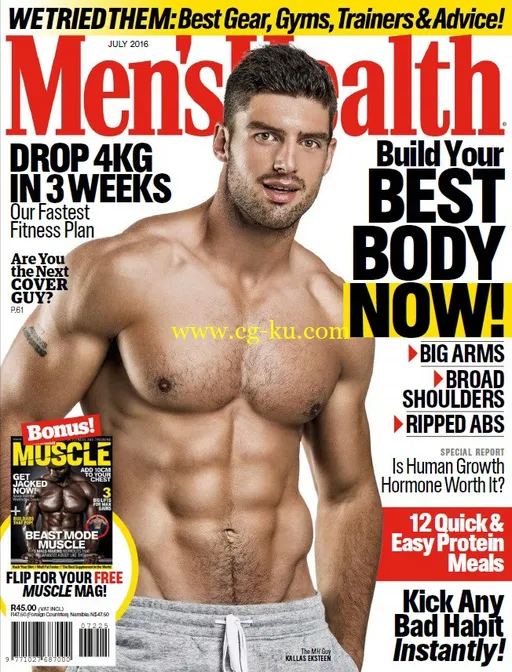 Men’s Health South Africa – July 2016-P2P的图片1