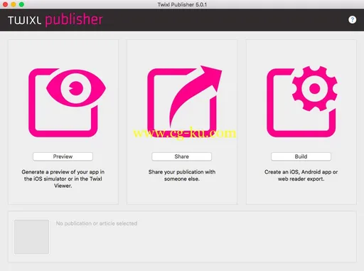 Twixl Publisher 5.1.6 MacOSX的图片1