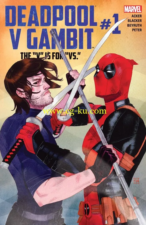 Deadpool v Gambit #1 (2016)的图片1