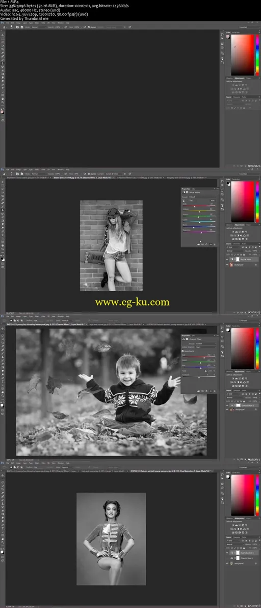 Photoshop CC: Mastering Black & White Photography (With Actions)的图片2