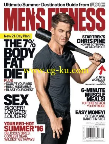 Men’s Fitness USA – July/August 2016-P2P的图片1