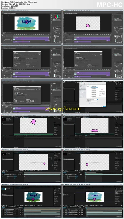 Lynda – Motion Graphics Loops 01: Photoshop Techniques的图片2