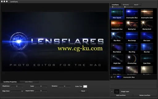 LensFlares 1.0 MacOsX的图片1