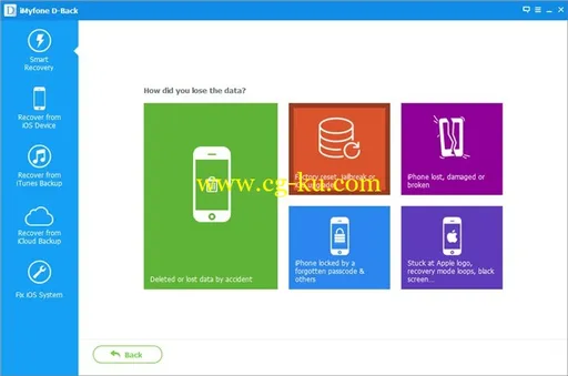 iMyfone D-Back iPhone Data Recovery 5.5.0.4 Multilingual的图片1