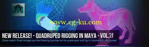 3DMotive – Quadruped Rigging in Maya Volume 2的图片1