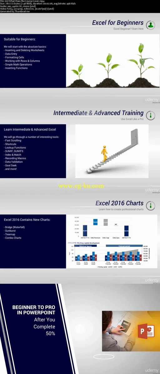 Microsoft Excel 2016 Beginners & Intermediate Excel Training的图片2