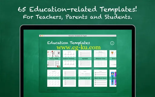 Education Templates (for Pages) 2.0 MacOSX的图片1