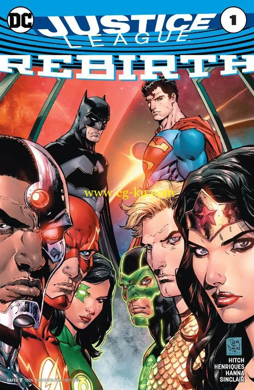 Justice League: Rebirth #1 (2016)的图片1