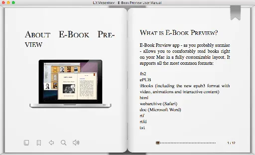 E-Book Viewer (EBook Preview) 5.7的图片1