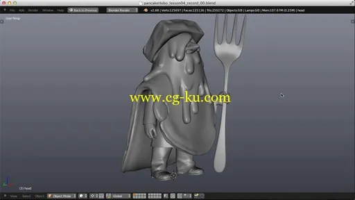 cgcookie – Texturing & Shading a Stylistic Character的图片2