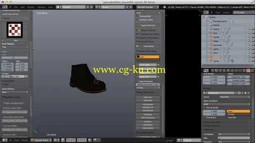 cgcookie – Texturing & Shading a Stylistic Character的图片3