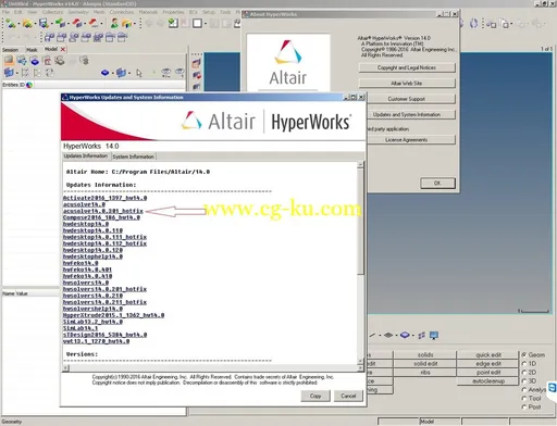 Altair HyperWorks AcuSolve 14.0.301 HofFix的图片2