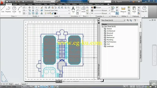 Infinite Skills – Learning To Use AutoCAD Sheet Sets Training Video | AutoCAD工程图教程的图片3